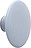 Dots Ceramic Wandhaken 13 cm hellblau