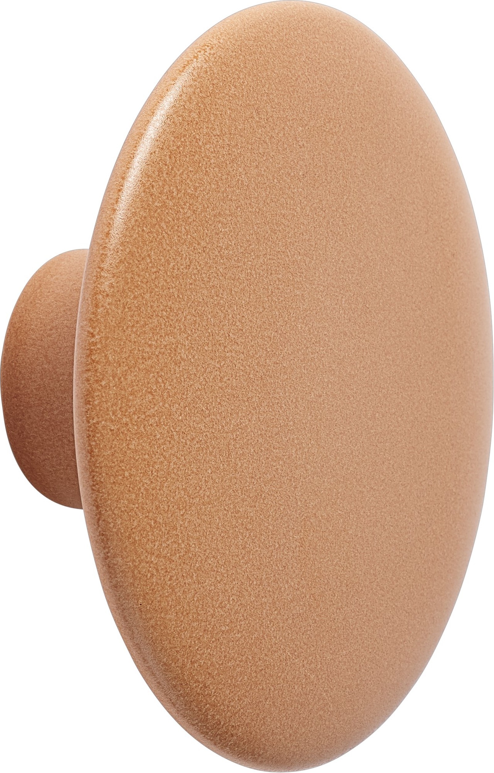 Dots Ceramic Wandhaken 13 cm orangefarben