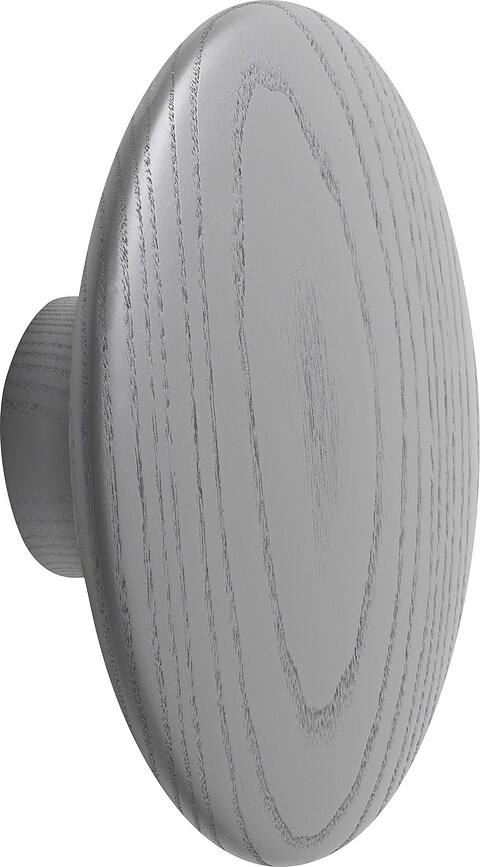 Dots Wood Kuka zidna 17 cm tamnosiva