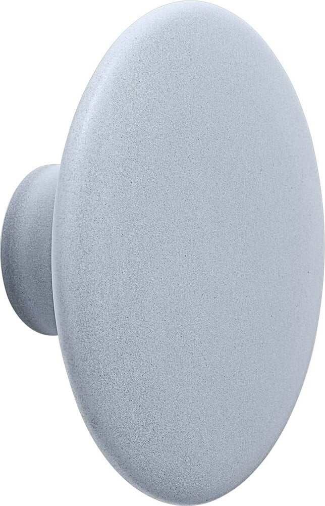 Dots Wood Wandhaken 13 cm hellblau