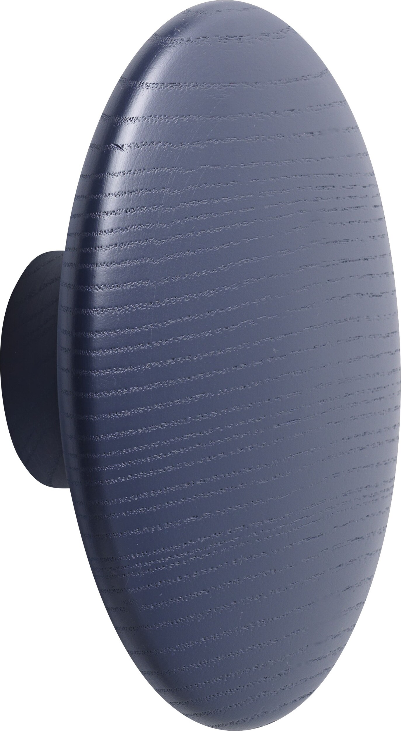 Dots Wood Wandhaken 9 cm marineblau