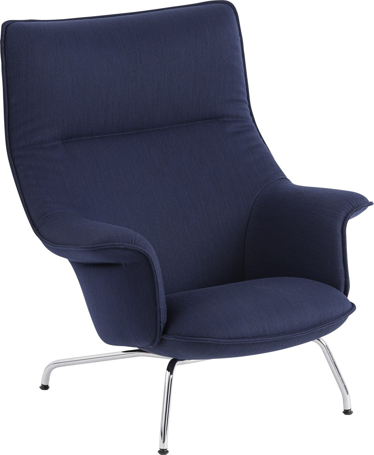 Doze Balder 782 Sessel gepolstert verchromte Beine