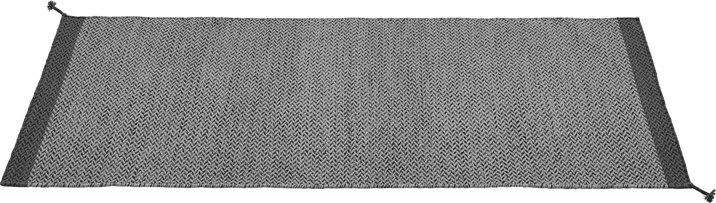 Dywan Ply 80 x 200 cm ciemnoszary