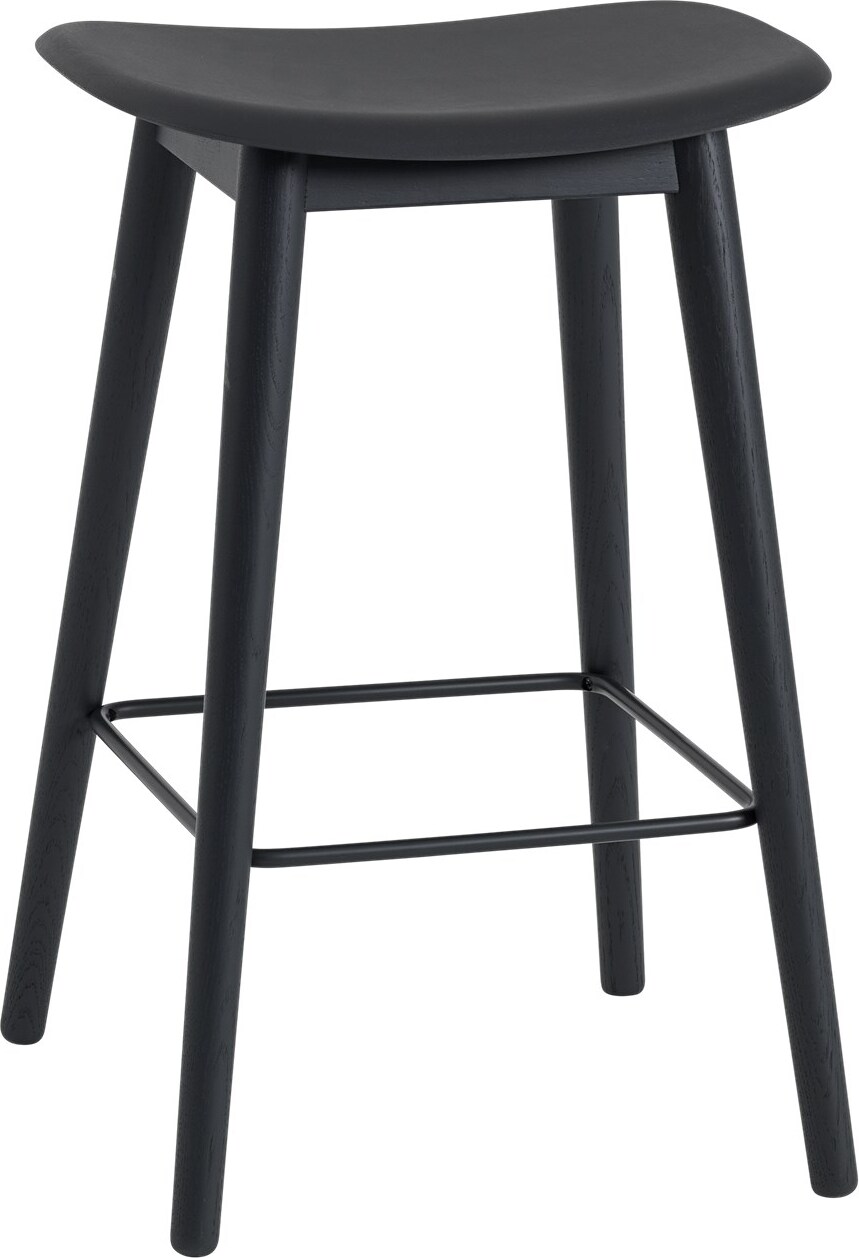 Fiber Hocker 65 cm schwarz