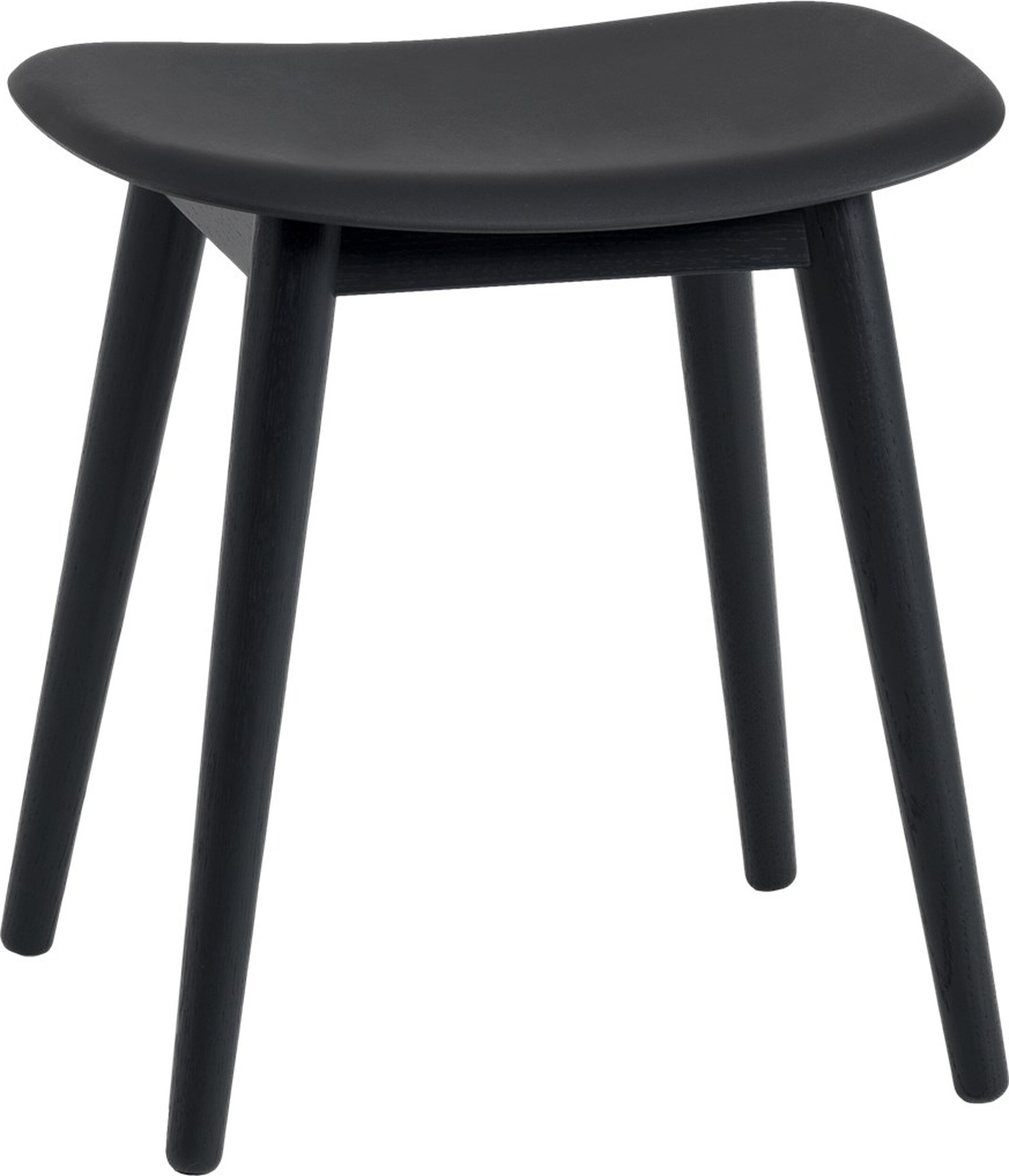 Fiber Hocker schwarz