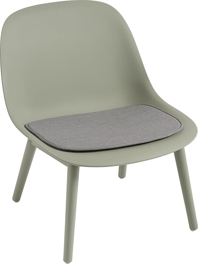 Fiber Easy Leather Jastuk za Stolicu 38 cm crni