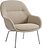 Fiber Lounge Sessel beige