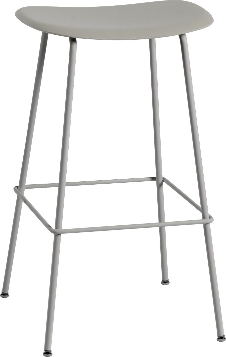 Fiber Tube Barhocker 75 cm grau