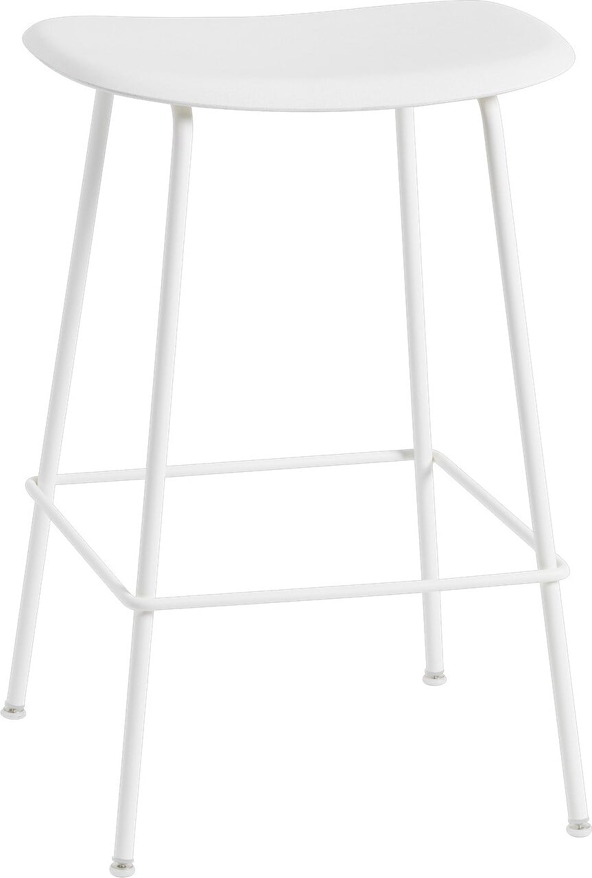 Fiber Tube Hocker 65 cm weiß