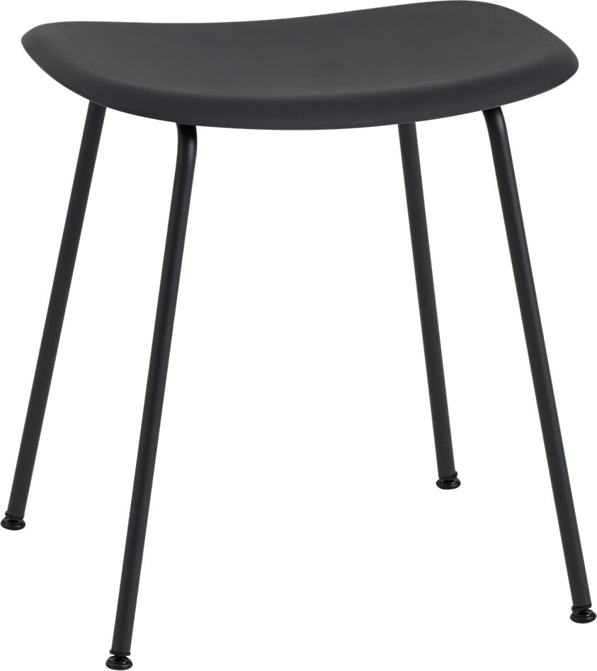 Fiber Tube Hocker schwarz