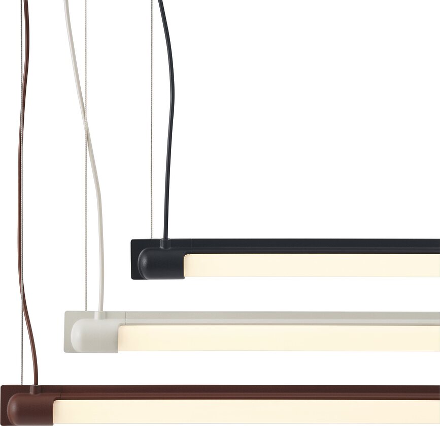 Fine Suspension Κρεμαστό Φωτιστικό, 120 cm, μπορντό