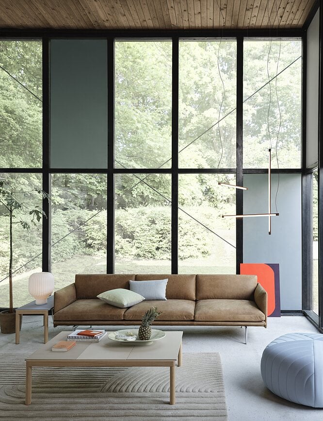 Fine Suspension Viseća Lampa 60 cm bordo