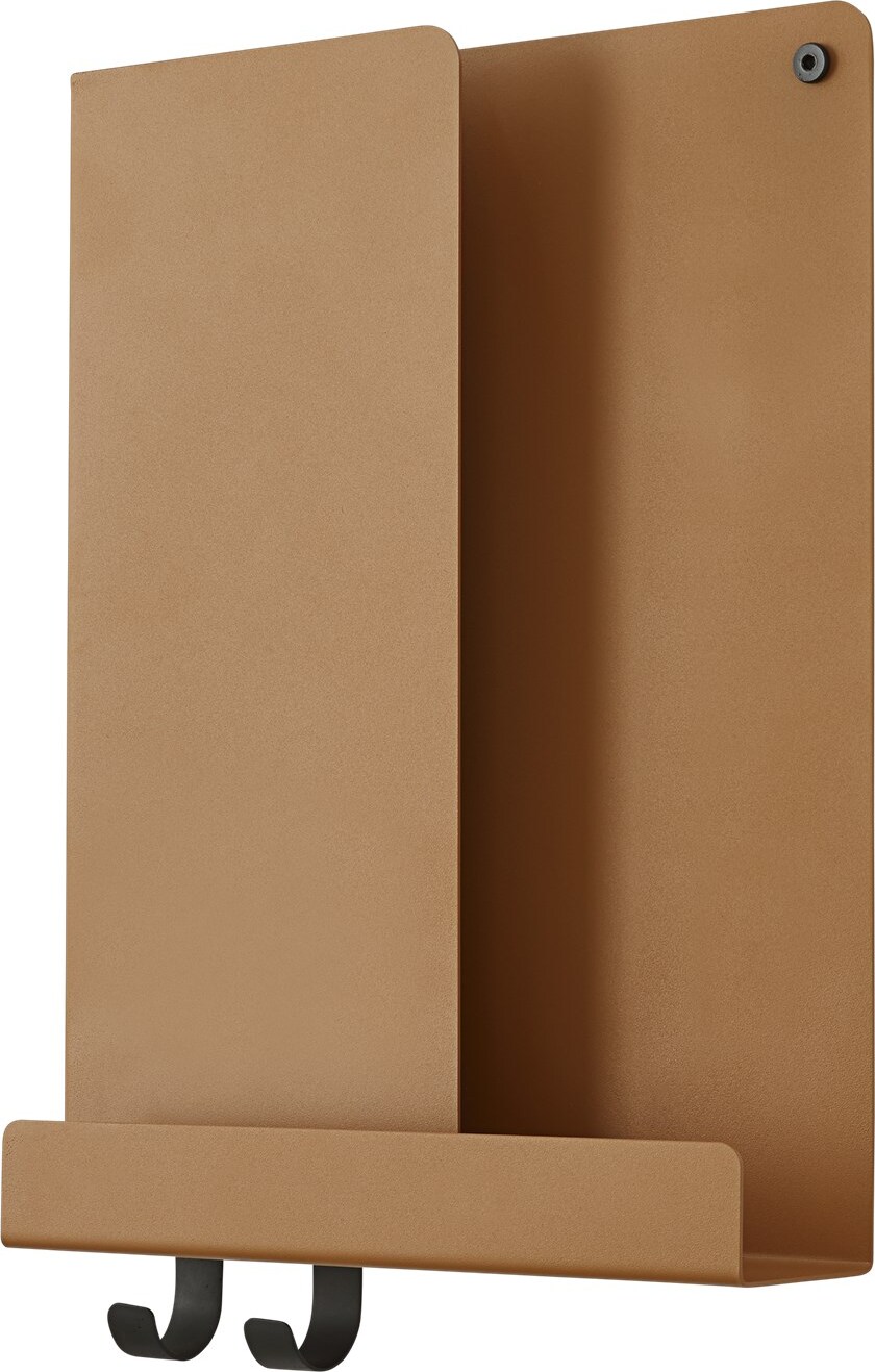 Folded Wandregal 29,5 x 40 cm orangefarben
