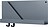 Folded Wandregal 51 x 22 cm graublau
