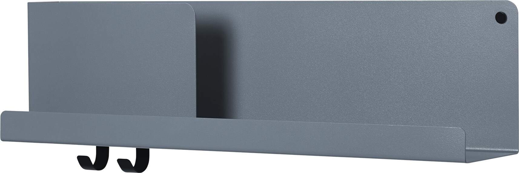Folded Wandregal 63 x 16,5 cm graublau