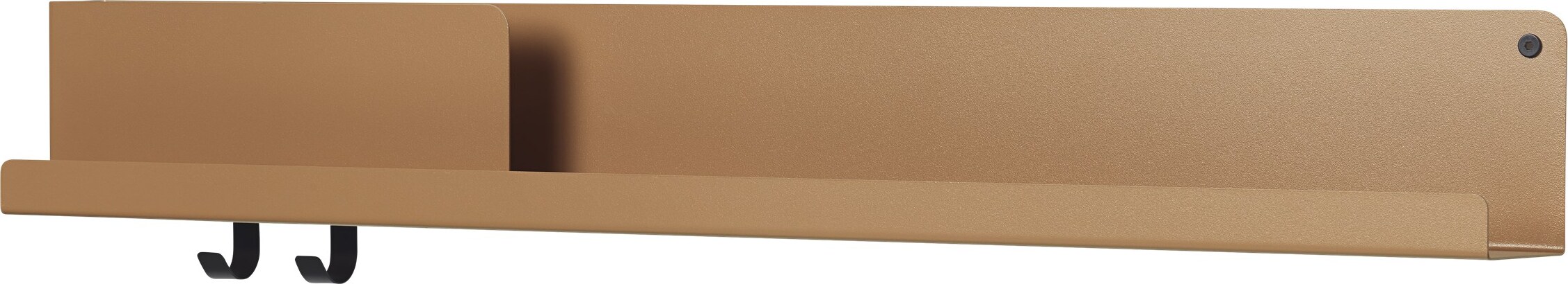 Folded Wandregal 96 x 13 cm orangefarben