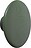 Gancho de pared Dots Wood, 9 cm, verde apagado