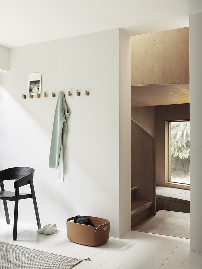 Ganchos de pared Attach, negros, 2 unidades