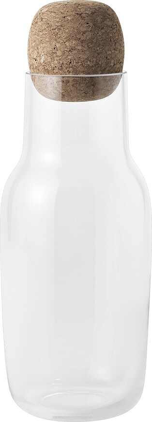 Garrafa Corky, transparente