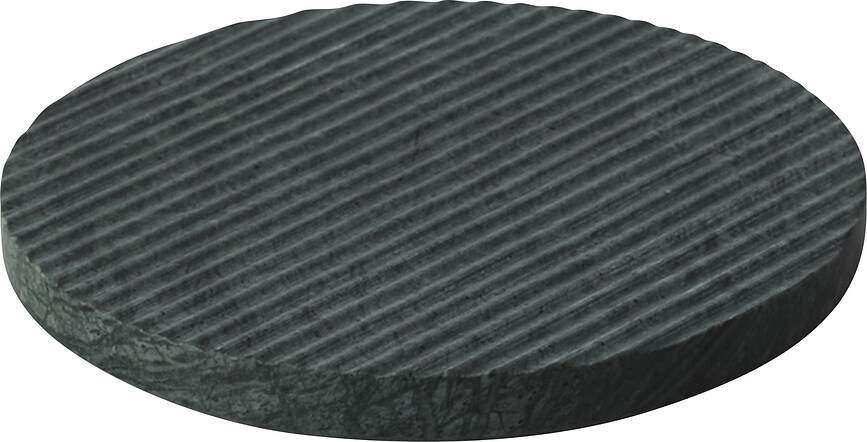 Groove Podstavek za vročo posodo, 21,6 cm, zelen
