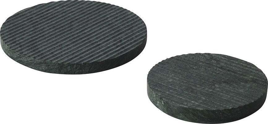 Groove Sous-plat 21,6 cm, gris