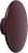 Háček na zeď Dots Wood 17 cm červený burgund