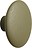 Háček na zeď Dots Wood 17 cm khaki