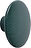 Háček na zeď Dots Wood 17 cm tmavě zelený