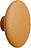 Háček na zeď Dots Wood 9 cm oranžový