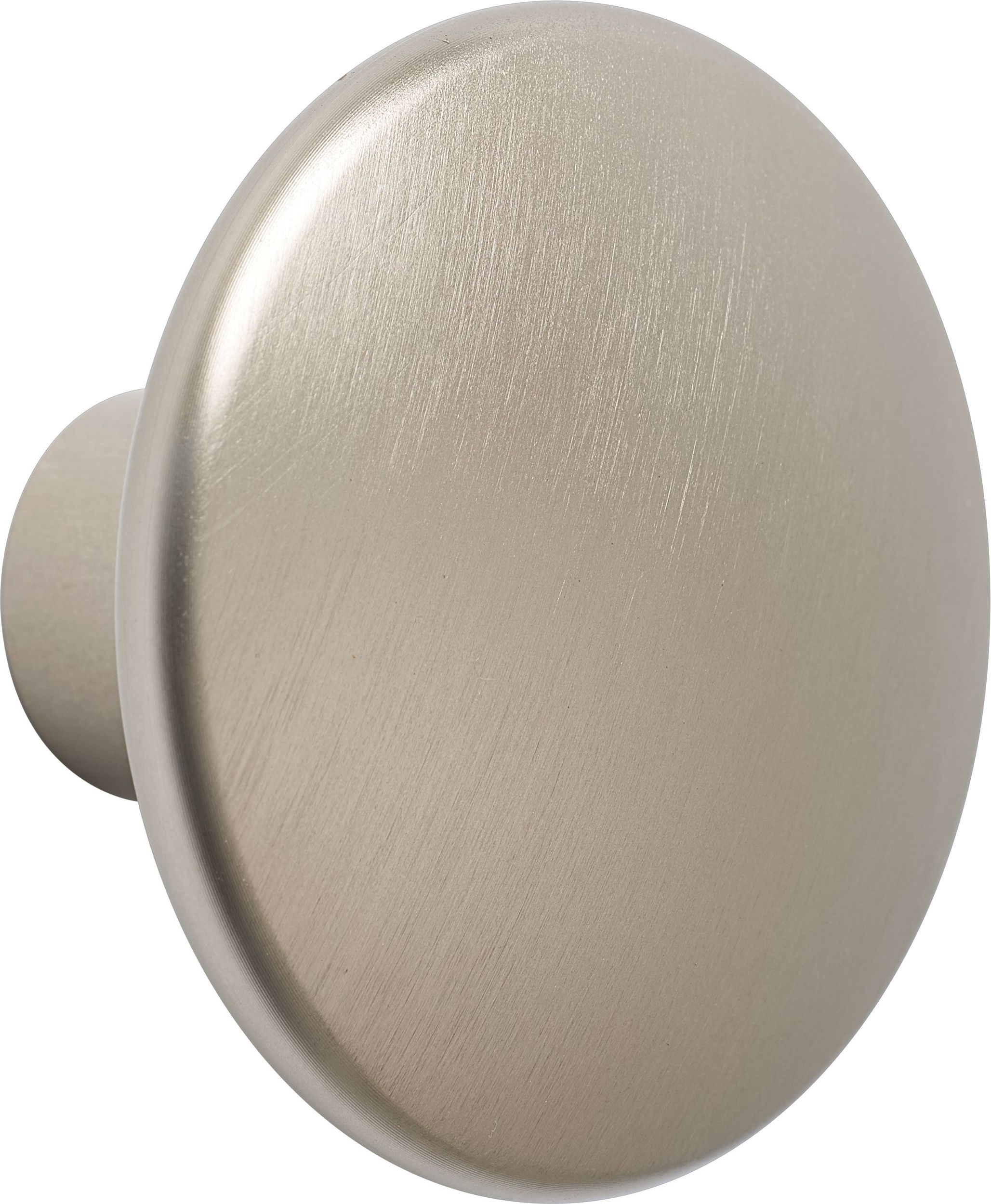 Haczyk ścienny Dots Metal 3,9 cm taupe