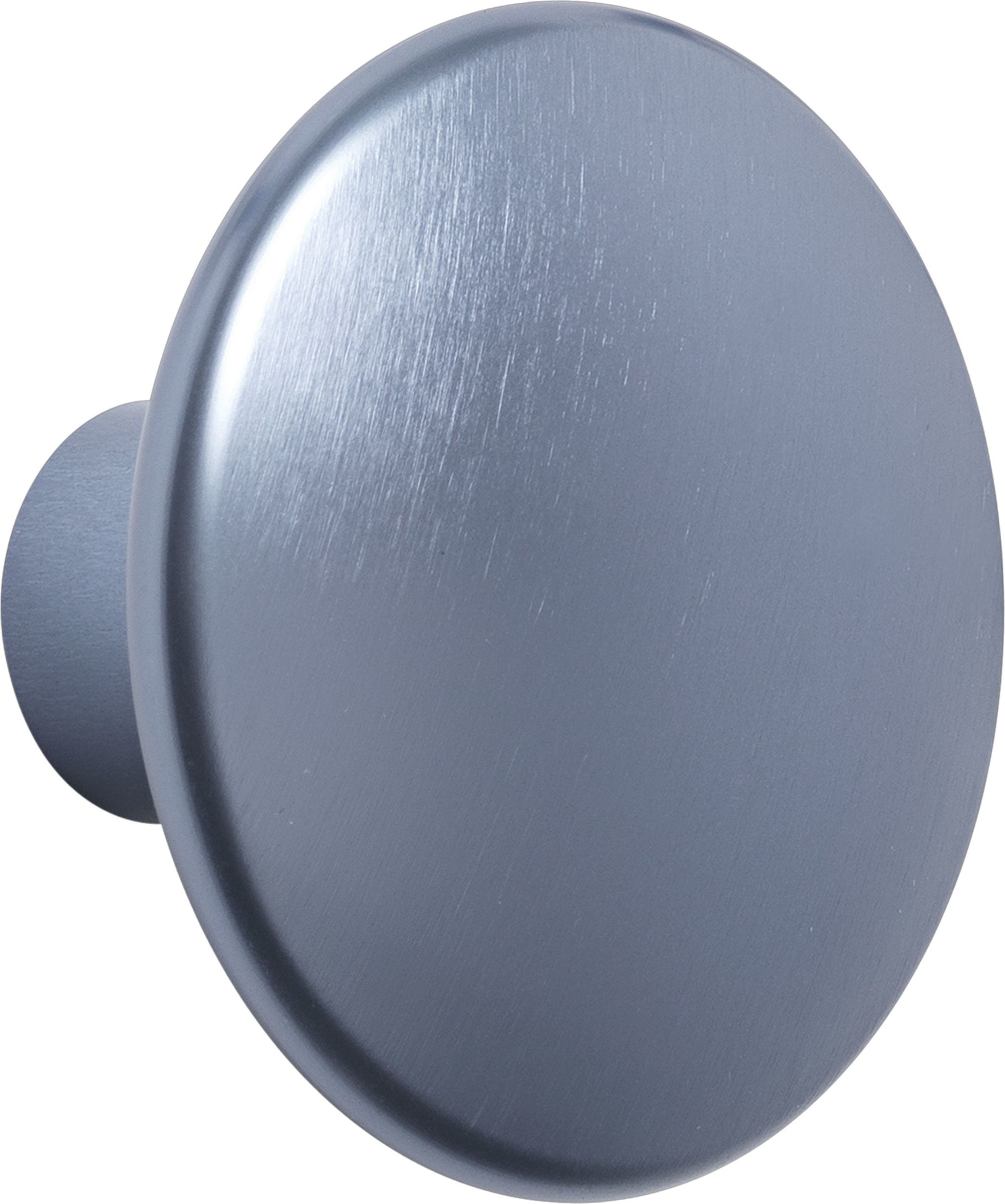Haczyk ścienny Dots Metal 5 cm zgaszony błękit