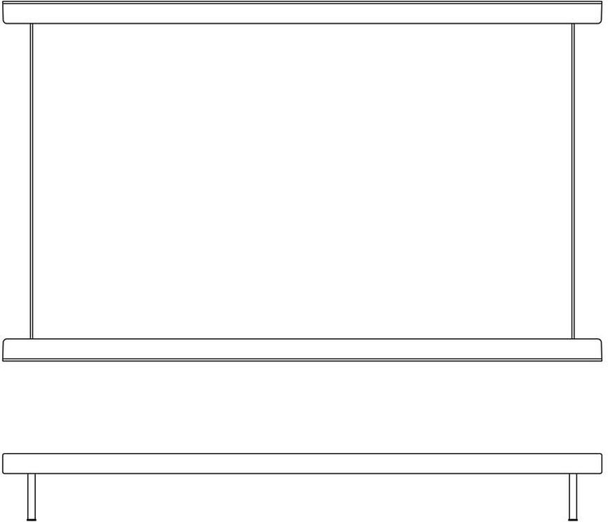 In Situ Okvir modularni za dvosjed Konfiguracija 2