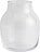 Jarrón Silent, 13,4 cm, transparente