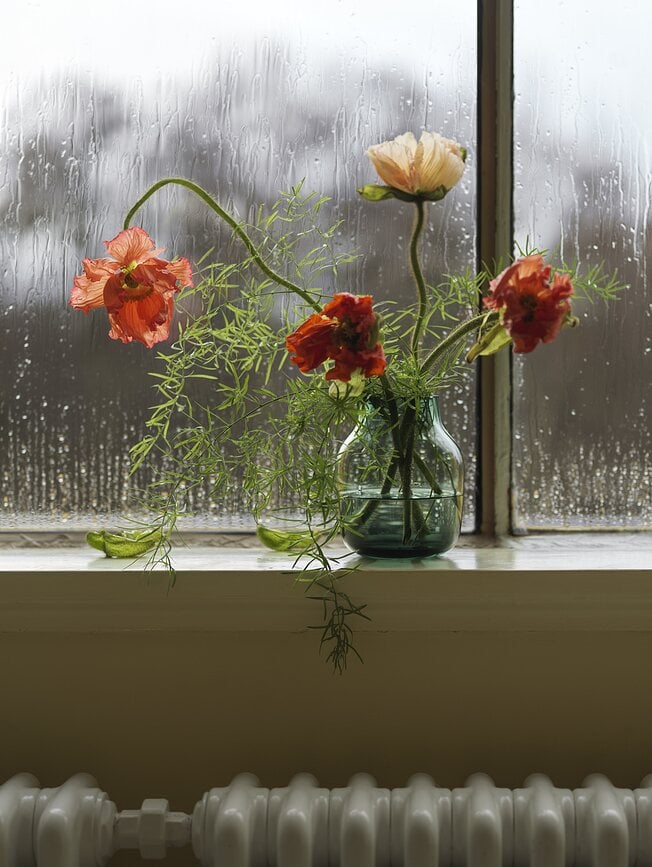 Jarrón Silent, 13,4 cm, naranja