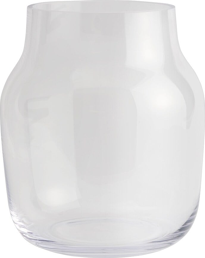 Jarrón Silent, 23 cm, transparente