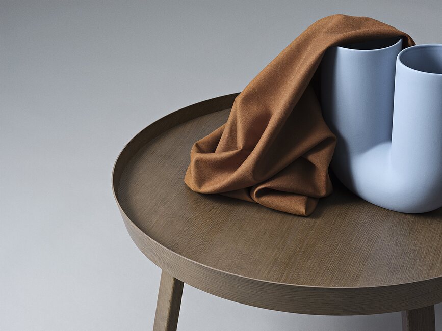 Kink Βάζο, 26 εκ., μπορντό