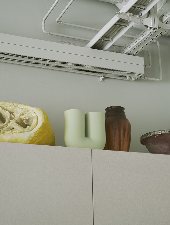 Kink Βάζο, 26 εκ., μπορντό