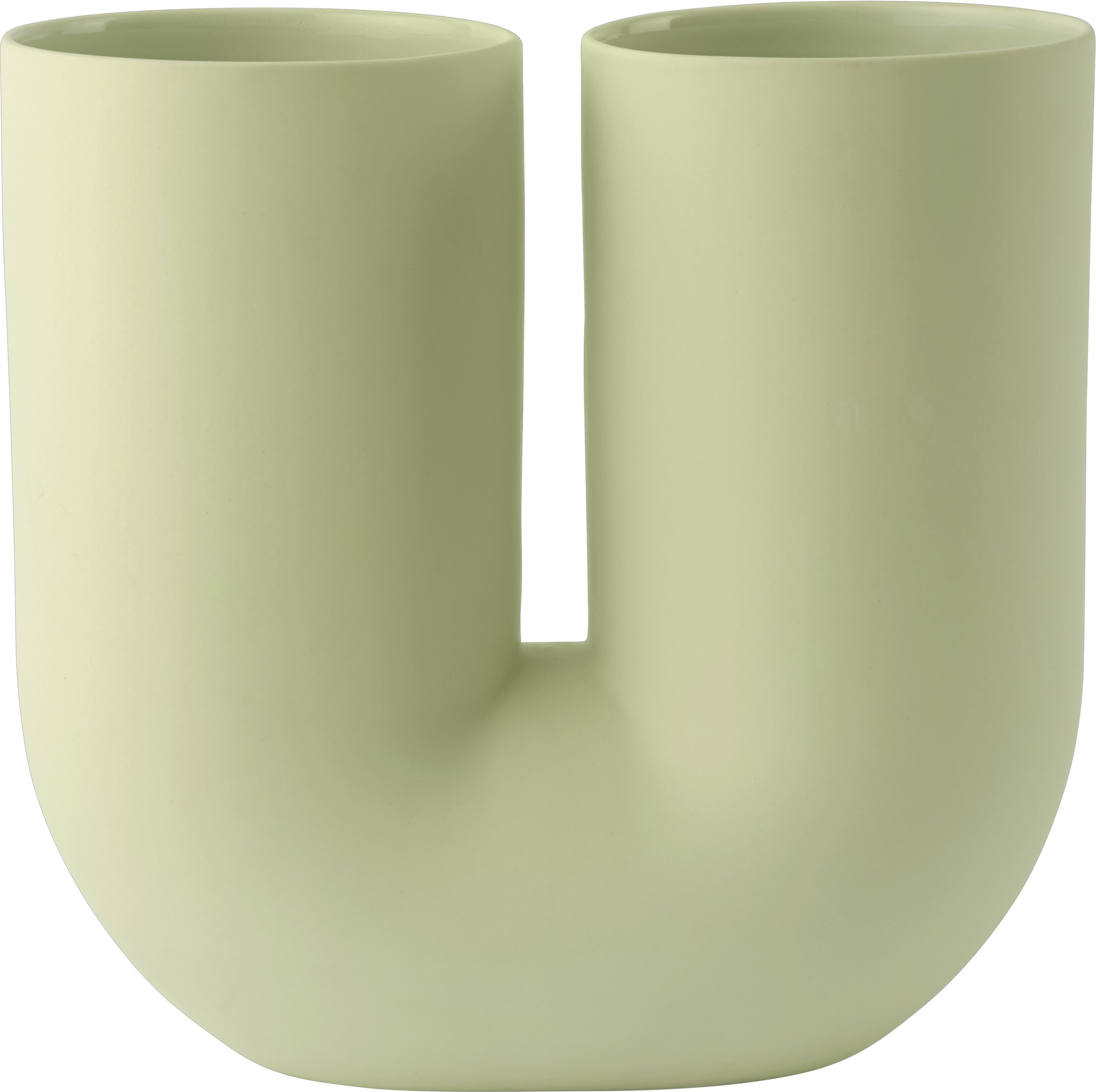 Kink Vase 26 cm hellgrün