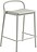 Krēsls-Taburete Linear pelēks 65 cm