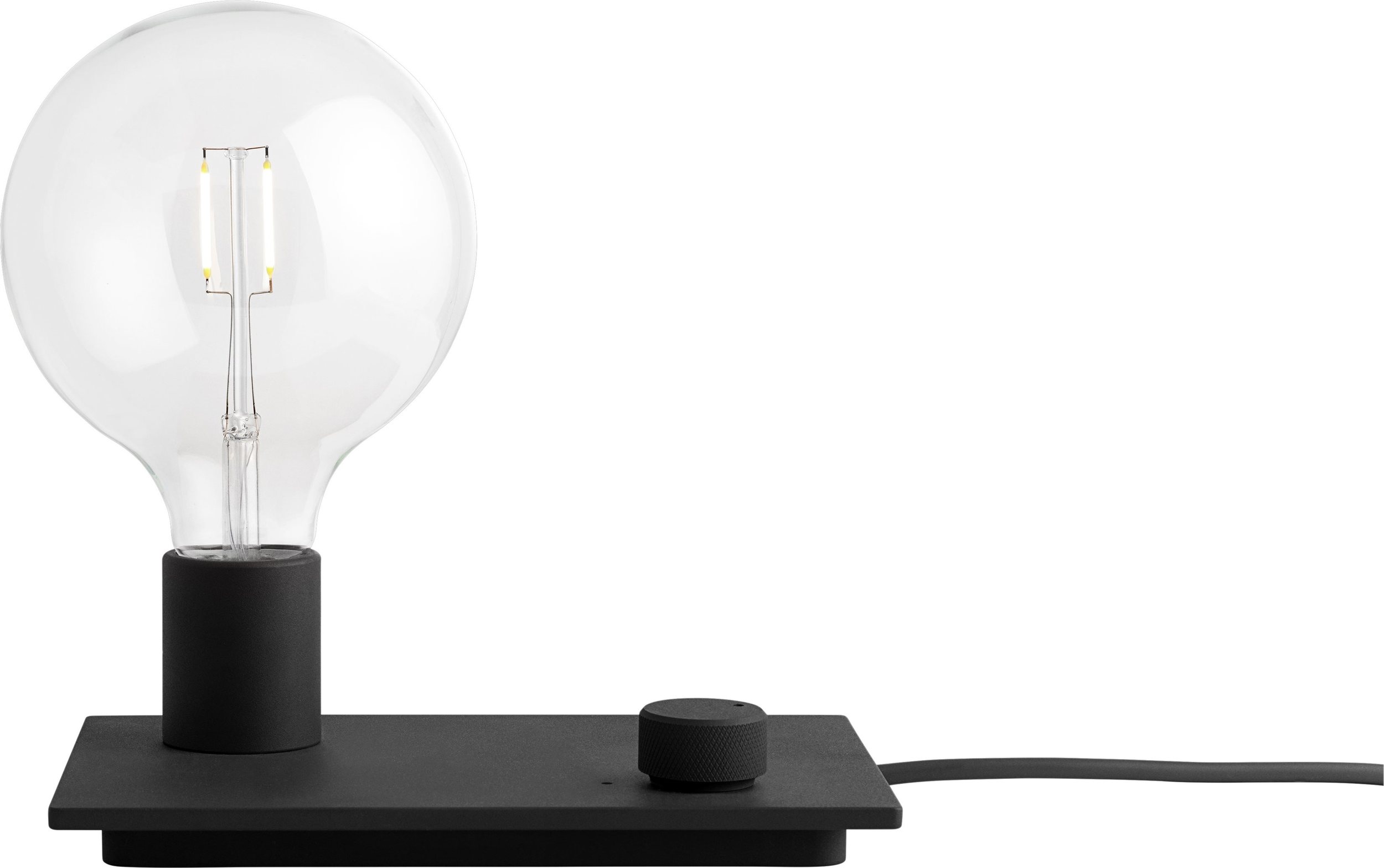 Lampa stołowa Control czarna