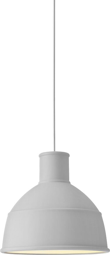 Lampă suspendabilă Unfold gri-deschis