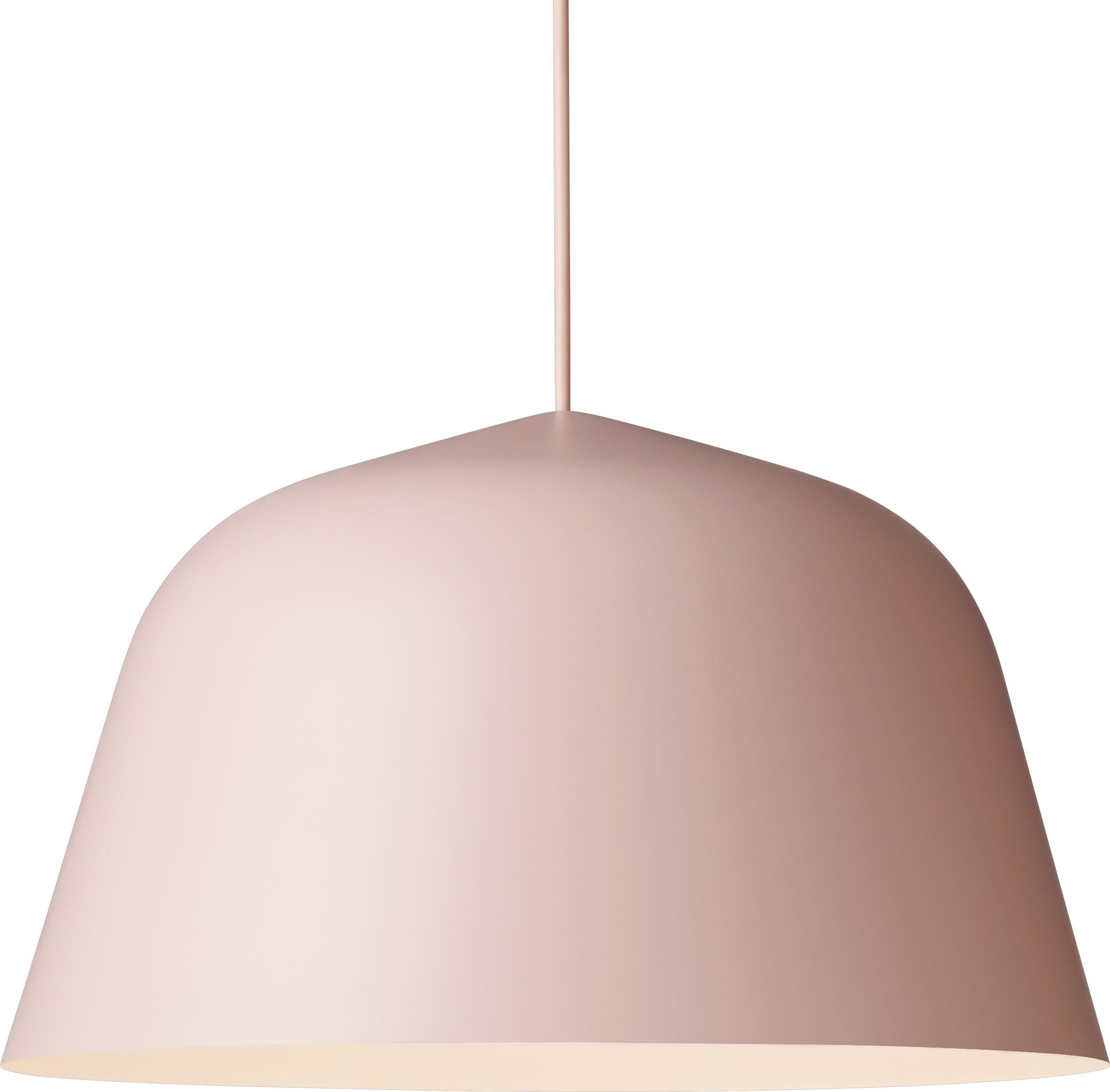 Lampa wisząca Ambit 40 cm różowa