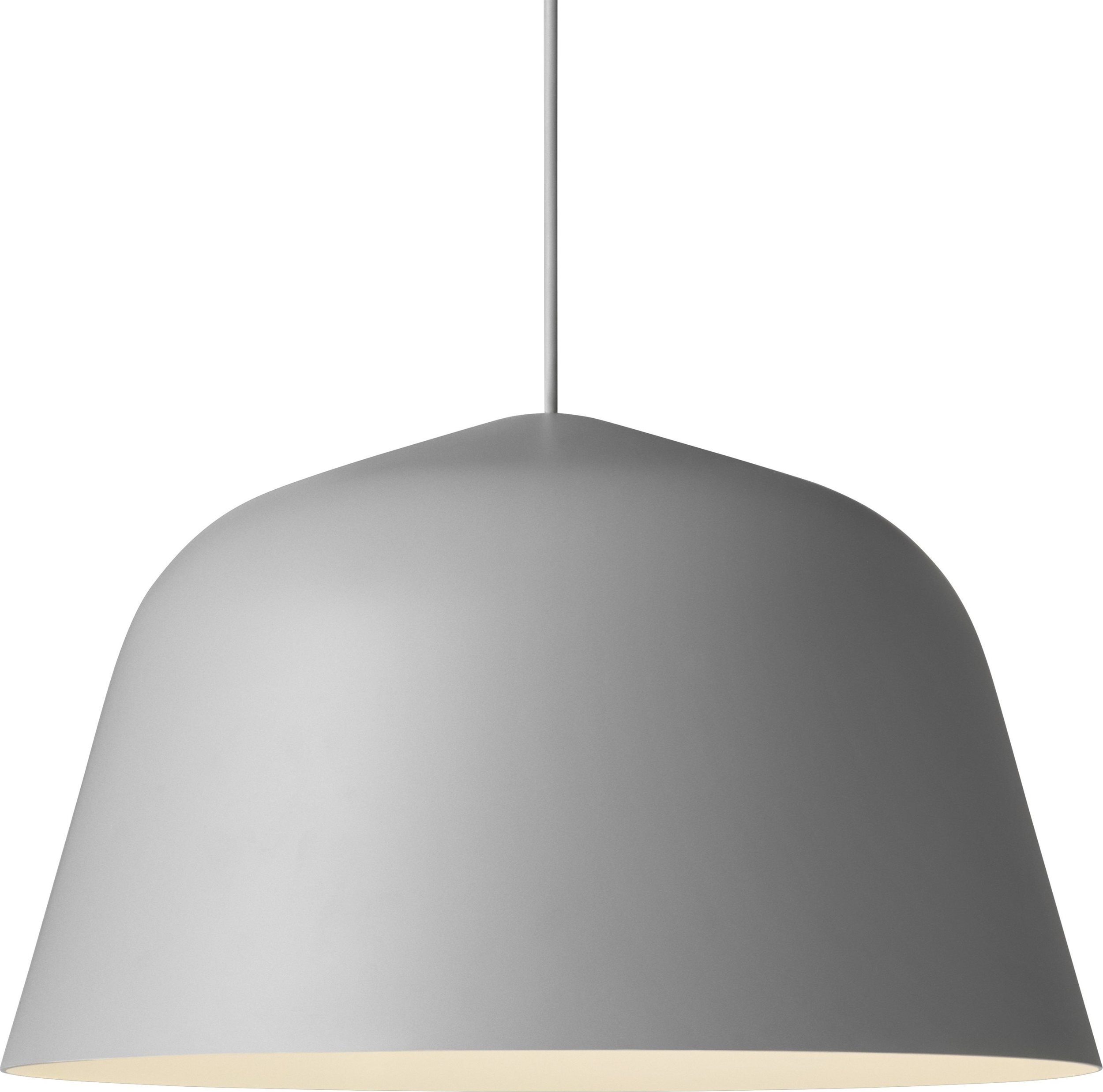 Lampa wisząca Ambit 40 cm szara
