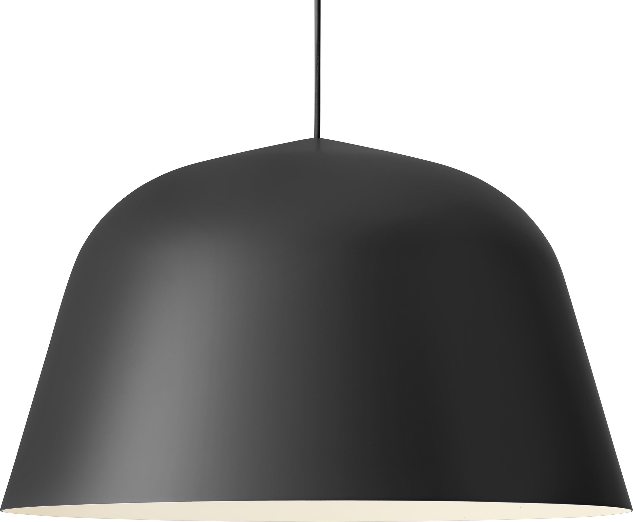 Lampa wisząca Ambit 55 cm czarna