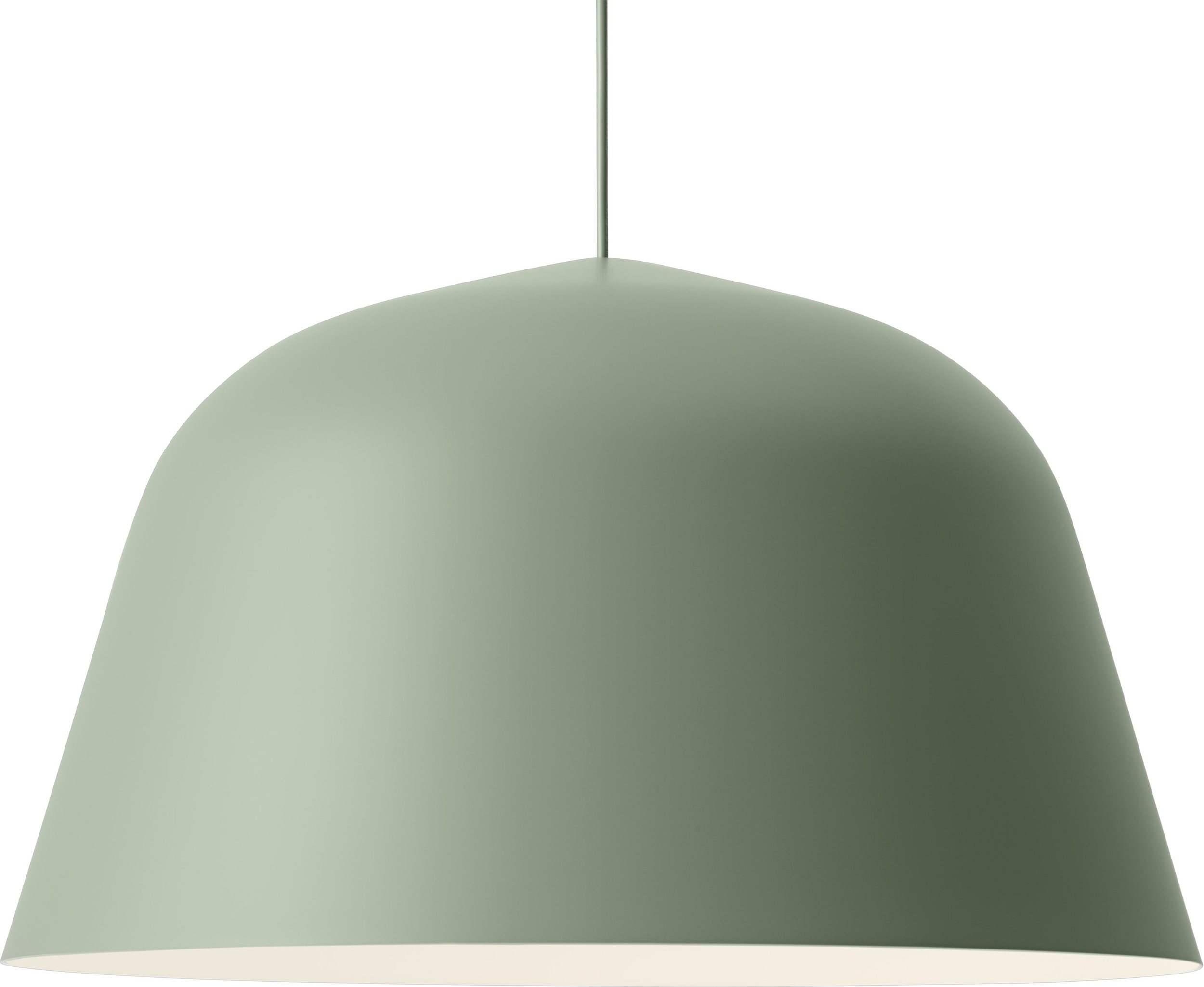 Lampa wisząca Ambit 55 cm zgaszona zieleń