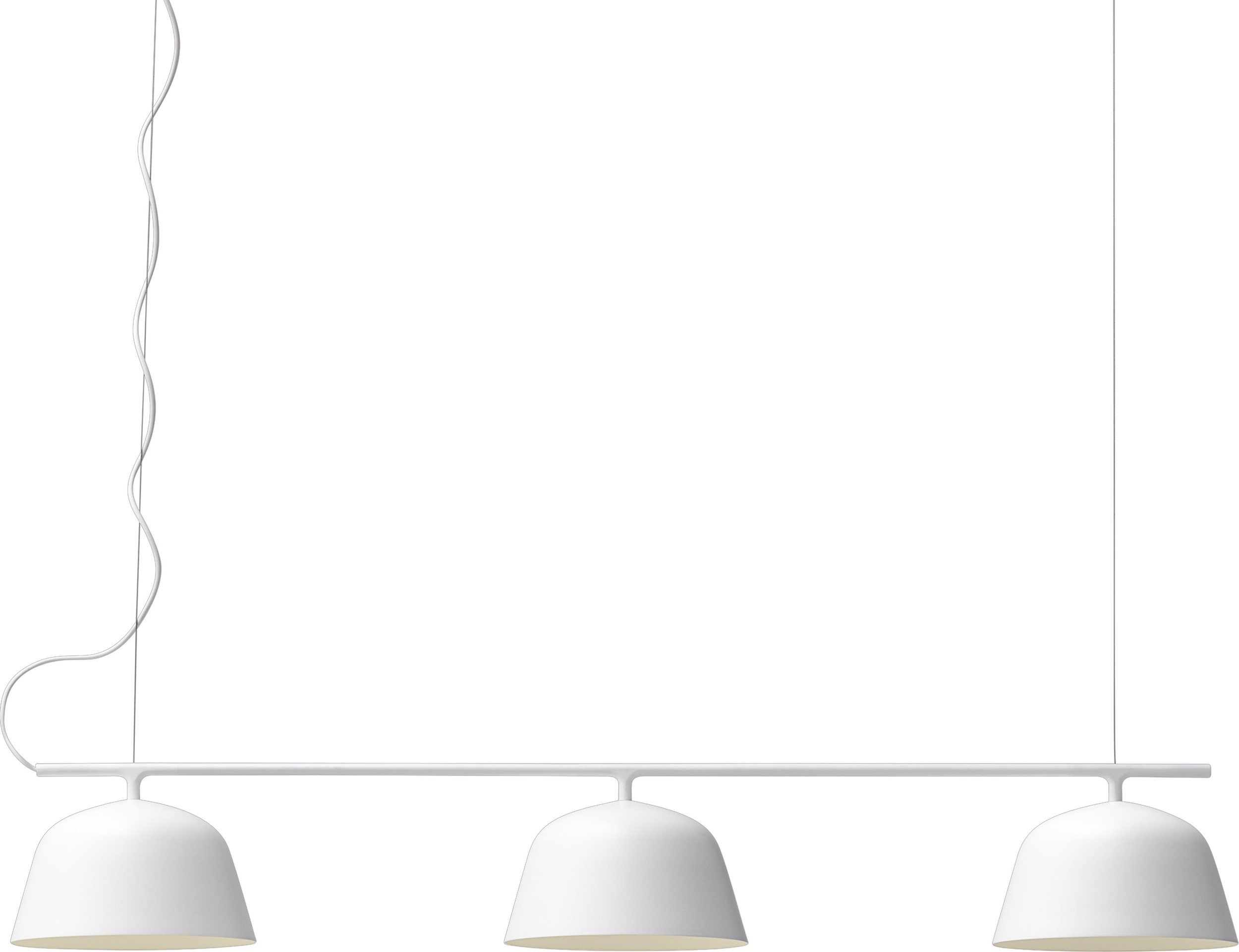 Lampa wisząca Ambit biała