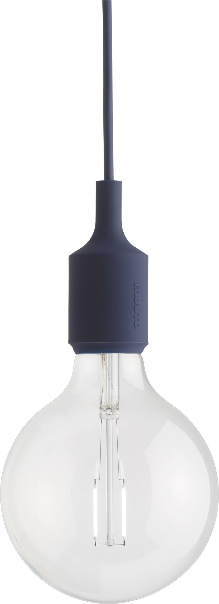 Lampa wisząca Muuto E27 granatowa