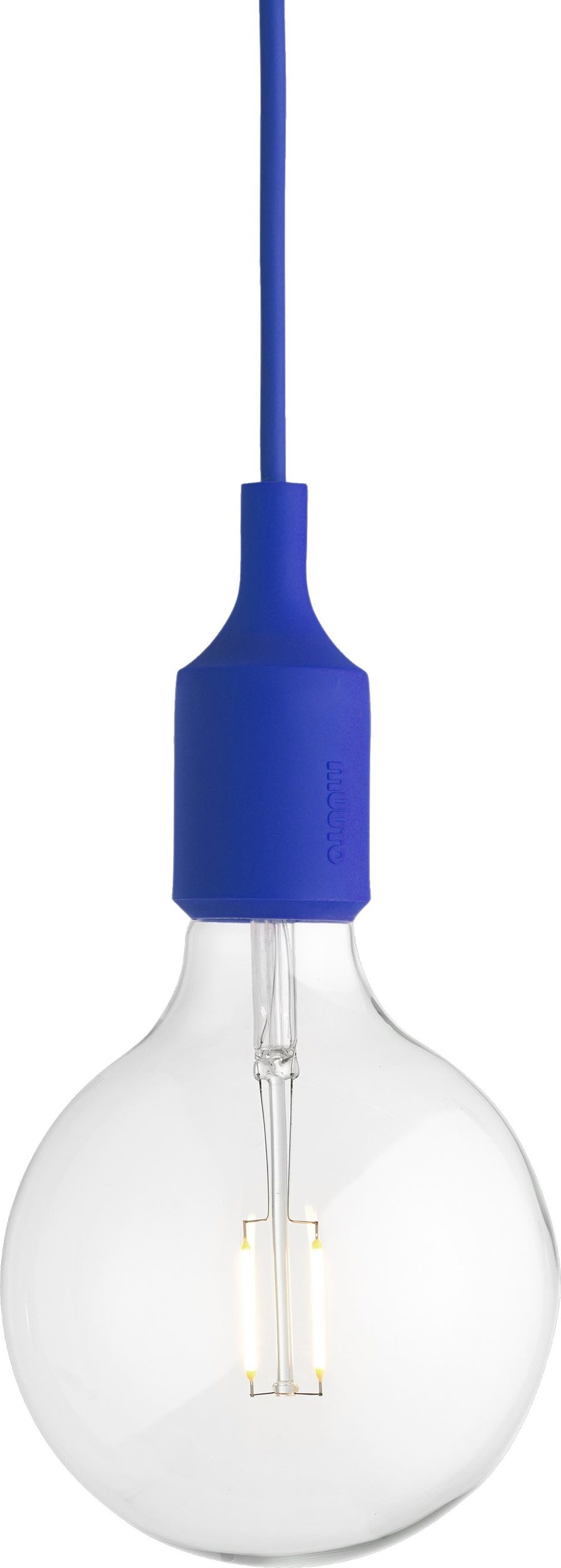 Lampa wisząca Muuto E27 niebieska