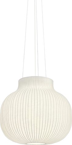 Lampa wisząca Strand Closed 60 cm biała