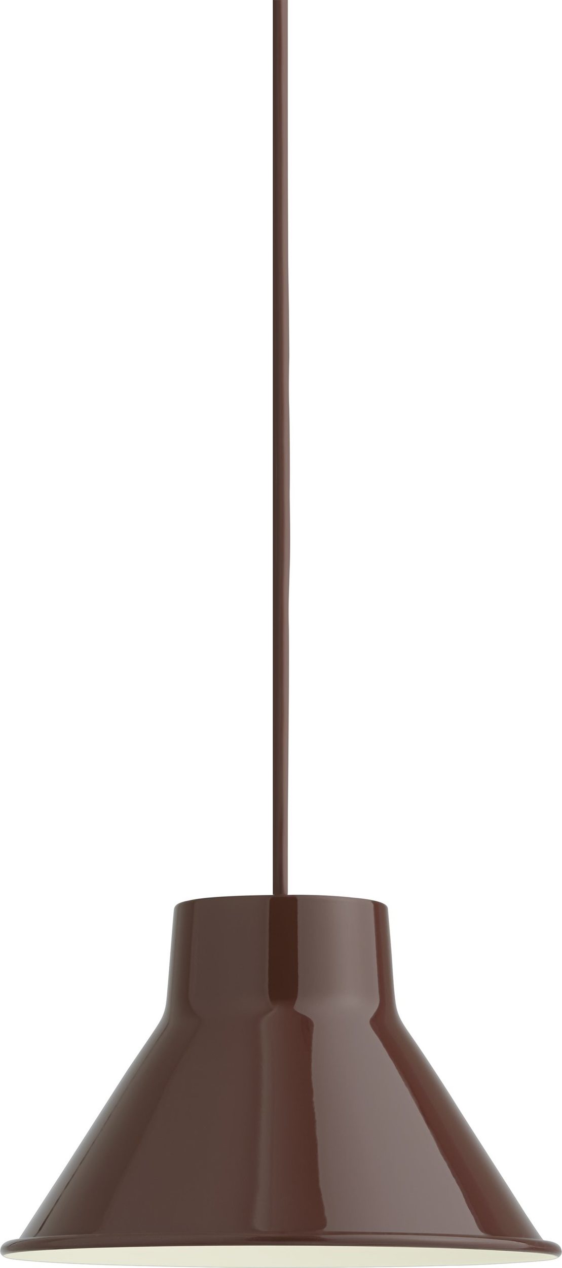 Lampa wisząca Top 21 cm bordowa